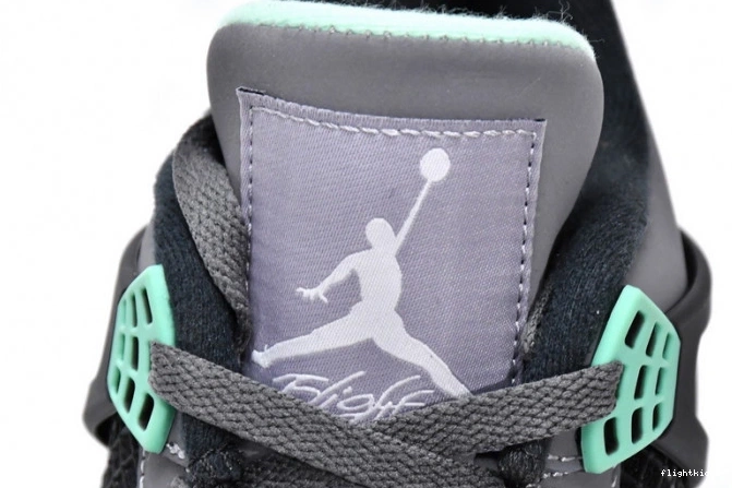 308497-033 Air Jordan Retro Glow Green 4 1125